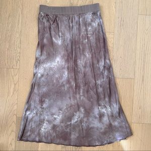 ATM purple and white tye dye skirt, size S/P